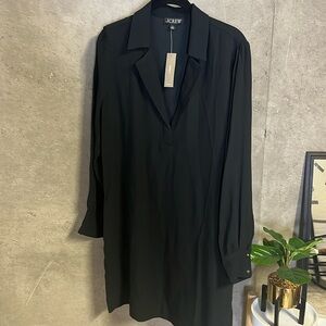 J. Crew Long Sleeve Black Dress Size M